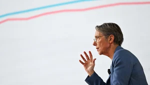 Premier Francji Elisabeth Borne  chce pójść na pewne ustępstwa? (fot. EMMANUEL DUNAND)