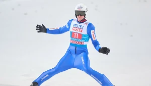 Piotr Żyła podczas Turnieju Czterech Skoczni