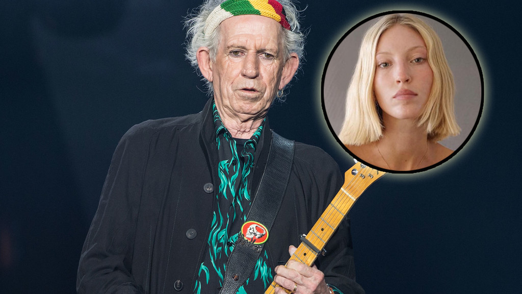 Keith Richards jest dziadkiem pięknej Elli Richards