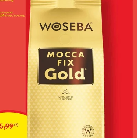 Woseba Mocca Fix Gold Kawa palona mielona 500 g