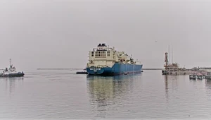 Gazowiec "Maran Gas Apollonia" z kolejnym transportem do Świnoujścia. Źródło: Gaz-System