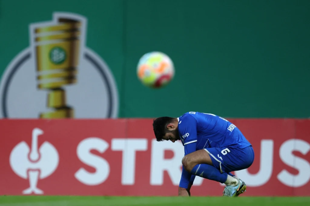 Grischa Proemel po porażce Hoffenheim w Pucharze Niemiec Grischa Proemel po porażce Hoffenheim w Pucharze Niemiec