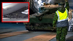 Pierwszy czołg Leopard 2 wylądował we Wrocławiu. Jest nagranie