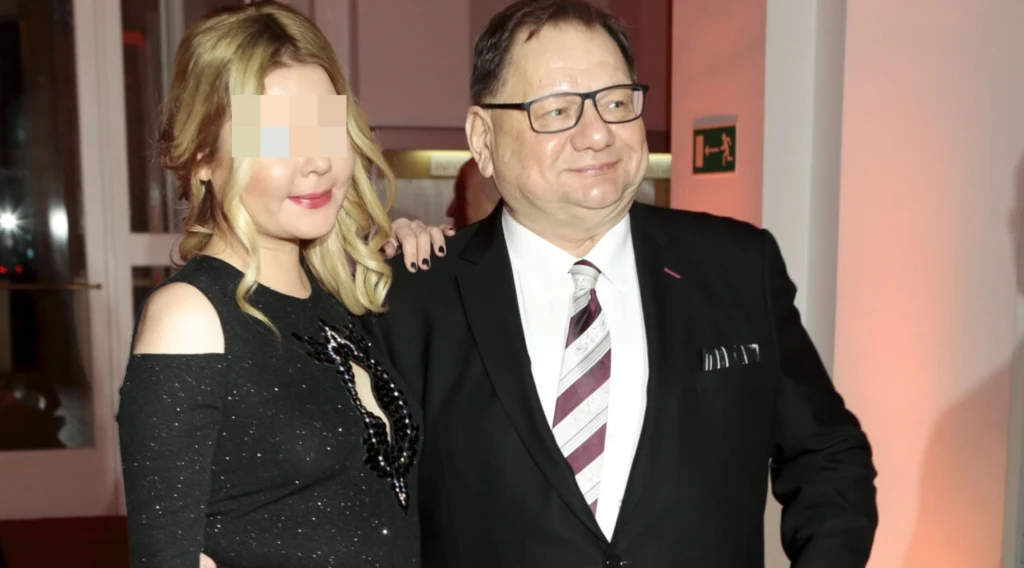 Ryszard Kalisz z żoną, Dominiką K. Ryszard Kalisz z żoną, Dominiką K.