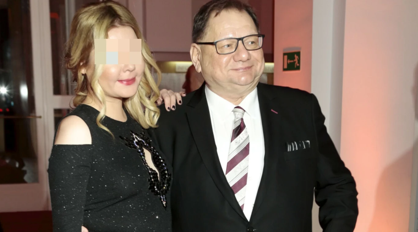 Ryszard Kalisz z żoną, Dominiką K. Ryszard Kalisz z żoną, Dominiką K.