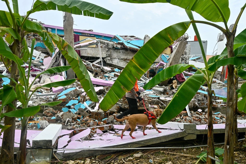 Trzęsienie ziemi w Indonezji w 2021 r. zabiło ok. 56 osób