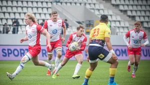 Jędrzej Nowicki (z piłką)