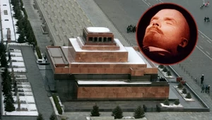 Ciało Włodzimierza Lenia spoczywa w mauzoleum na Placu Czerwonym w Moskwie 