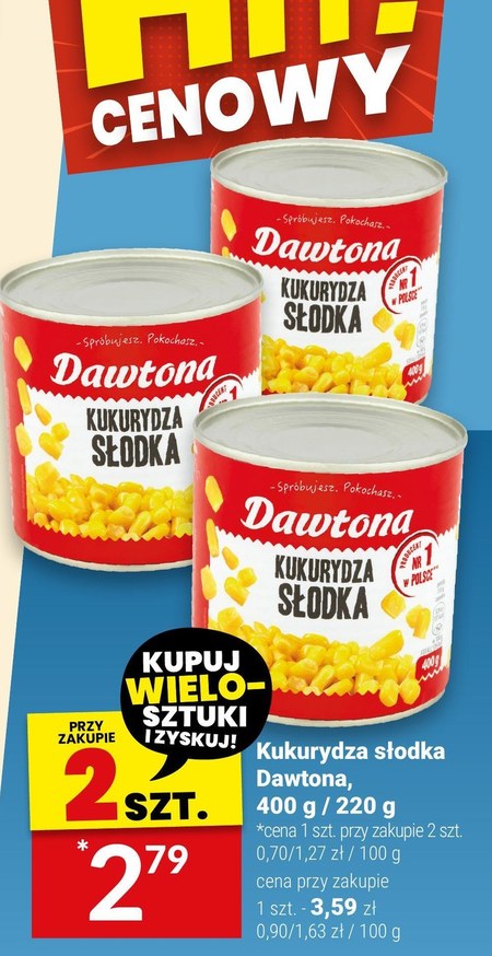 Kukurydza Konserwowa Dawtona Promocja Tw J Market Ding Pl