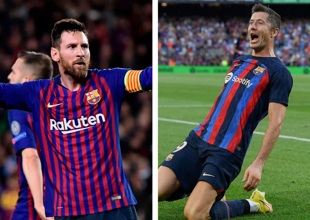 Lionel Messi / Robert Lewandowski Lionel Messi / Robert Lewandowski