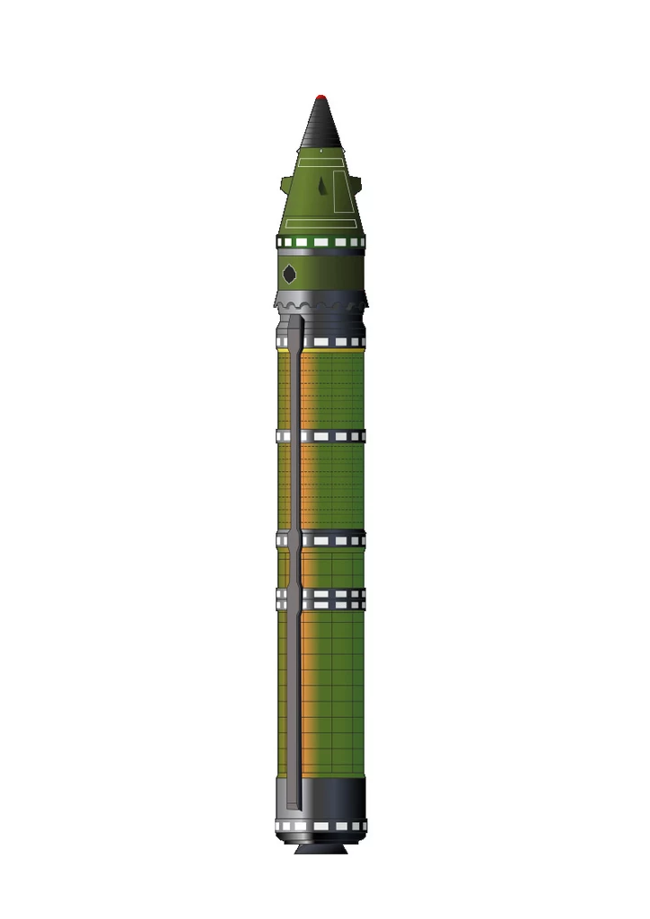 RT-23 rozwijany był od lat 70. Stanowił jeden z międzykontynentalnych pocisków ICBM, który mógł przenosić głowice nuklearne