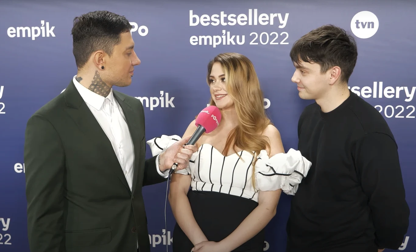 Sylwia Przybysz i Jan Dąbrowski - Bestsellery Empiku 2022 Sylwia Przybysz i Jan Dąbrowski - Bestsellery Empiku 2022