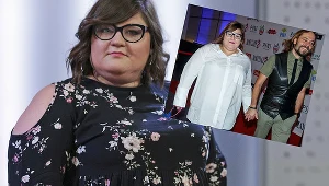 Dominika Gwit z mężem