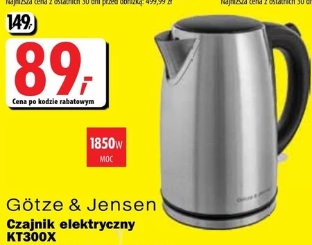 Czajnik elektryczny Gotze & Jensen
