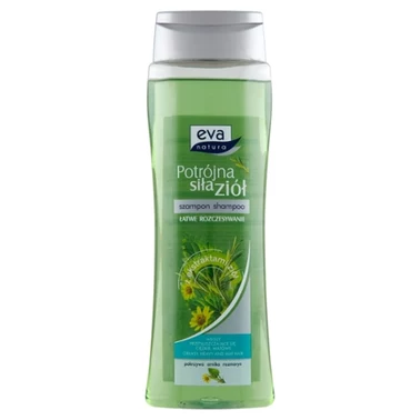 Eva Natura Szampon włosy przetłuszczające się ciężkie matowe 400 ml - 0