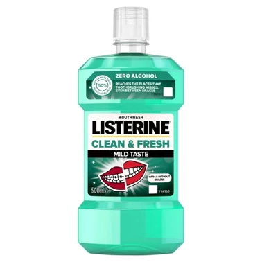 Listerine Clean & Fresh Płyn do płukania jamy ustnej 500 ml - 2