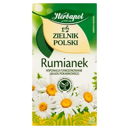 Herbapol Zielnik Polski Herbatka Ziołowa Rumianek 30 G (20 X 1,5 G ...