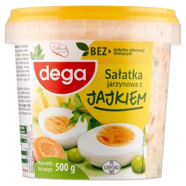 dega Sałatka jarzynowa z jajkiem 500 g - 3