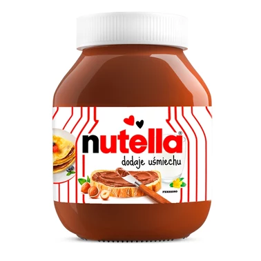 Nutella Krem do smarowania z orzechami laskowymi i kakao 825 g - 4
