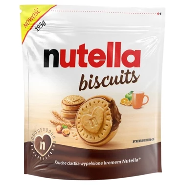 Nutella Biscuits Ciasteczka wypełnione kremem 193 g (14 sztuk) - 2