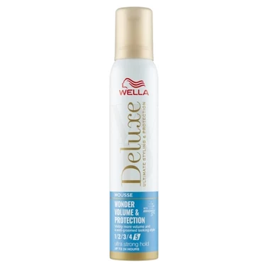 Wella Deluxe Wonder Volume & Protection Pianka do włosów 200 ml - 0