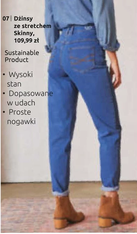Jeansy damskie Bonprix