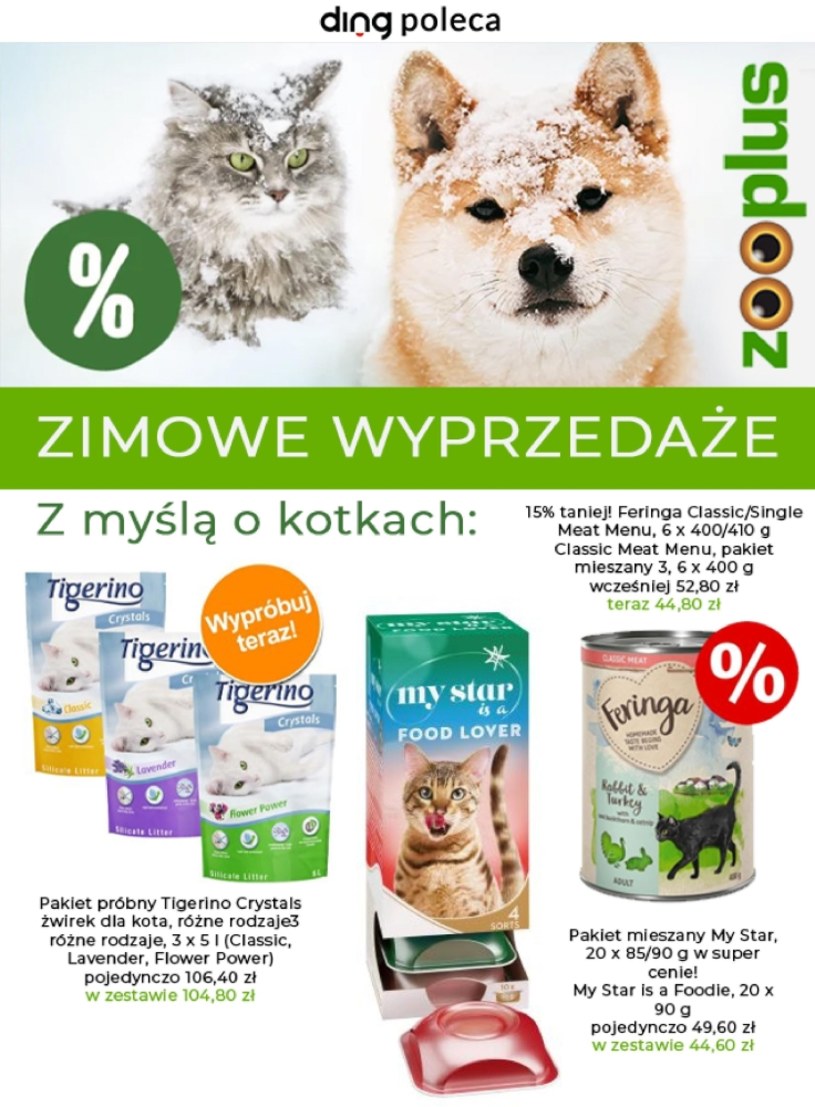 Gazetka promocyjna Zooplus.pl - wygasła 421 dni temu