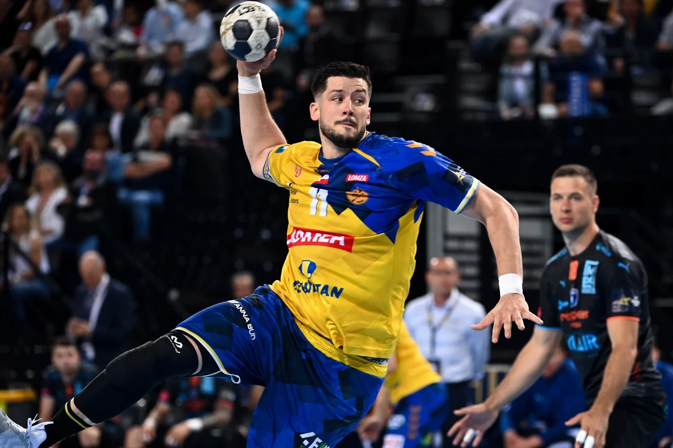 Nicolas Tournat dwoił się i troił w Kilonii, ale był świetnie pilnowany przez rywali Nicolas Tournat dwoił się i troił w Kilonii, ale był świetnie pilnowany przez rywali