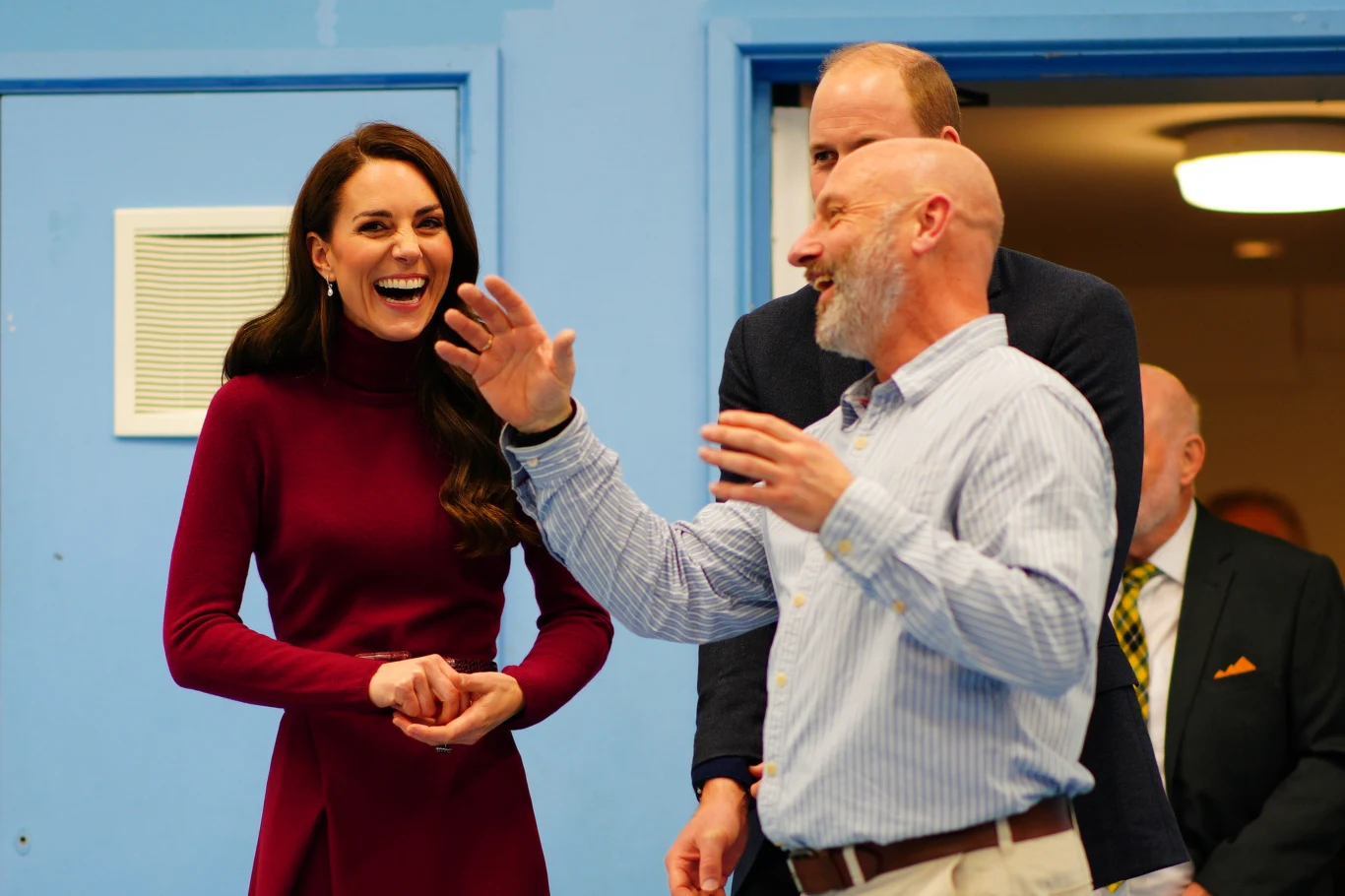 Księżna Kate dawno nie była widziana w tak dobrym humorze Księżna Kate dawno nie była widziana w tak dobrym humorze