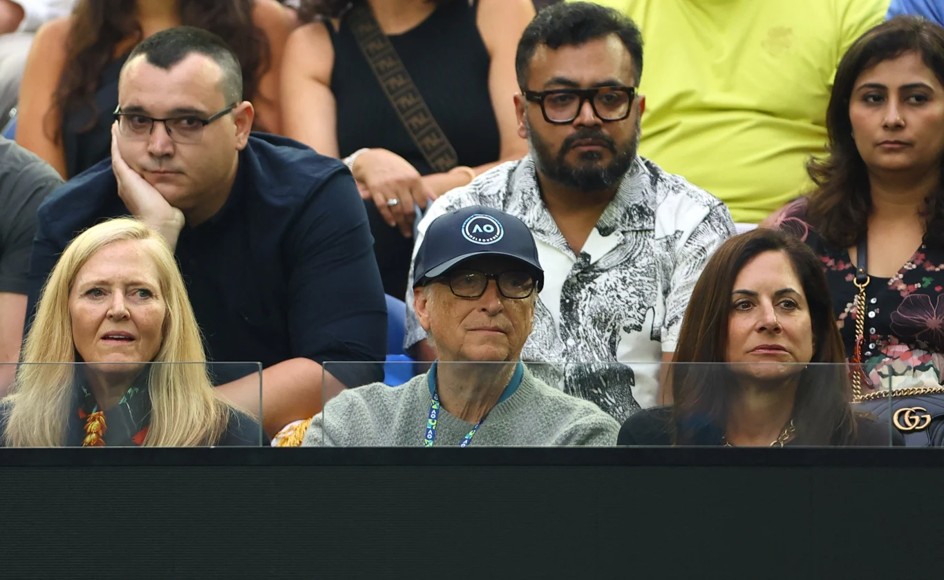 Bill Gates i Paula Hurd Bill Gates i Paula Hurd