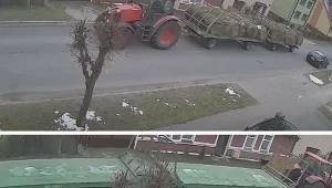 Mężczyzna ukradł 130 balotów siana