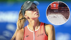 Magda Linette i Joanna Jędrzejczyk wybrały się razem na mecz hokeja