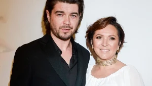 Tomasz Szczepanik z żoną, Moniką Paprocką-Szczepanik