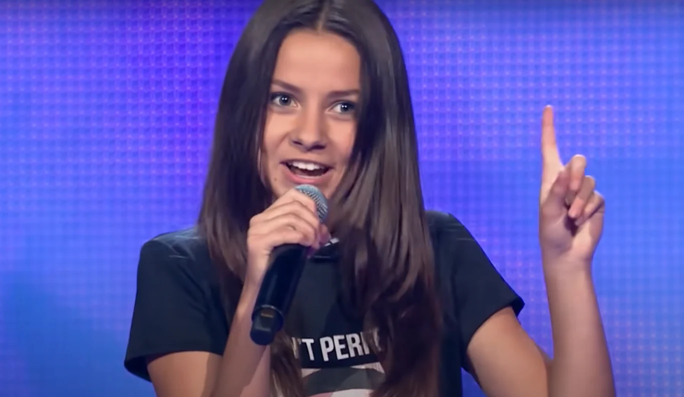 Tak Marcelina Szlachcic wyglądała w "The Voice Kids" (2018) Tak Marcelina Szlachcic wyglądała w "The Voice Kids" (2018)