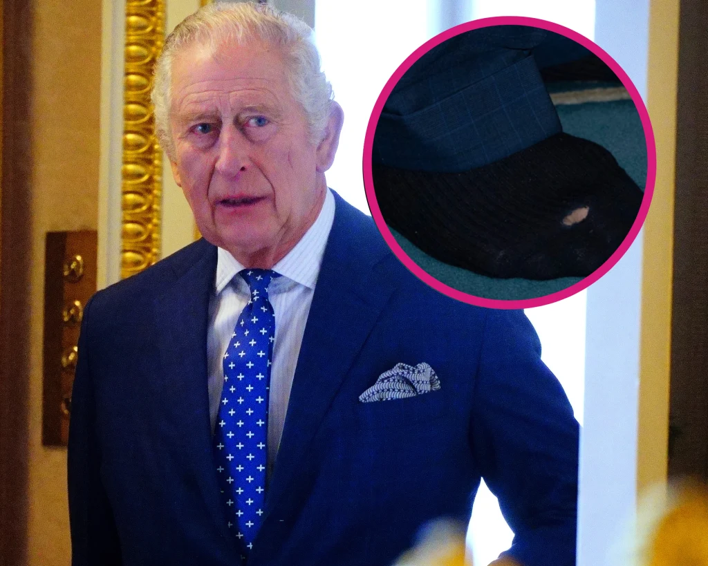 Karol III zaliczył kolejną modową wpadkę Karol III zaliczył kolejną modową wpadkę