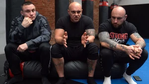Strong Ekipa, od lewej: Krzysztof Radzikowski, Dominik Abus i Konrad Karwat