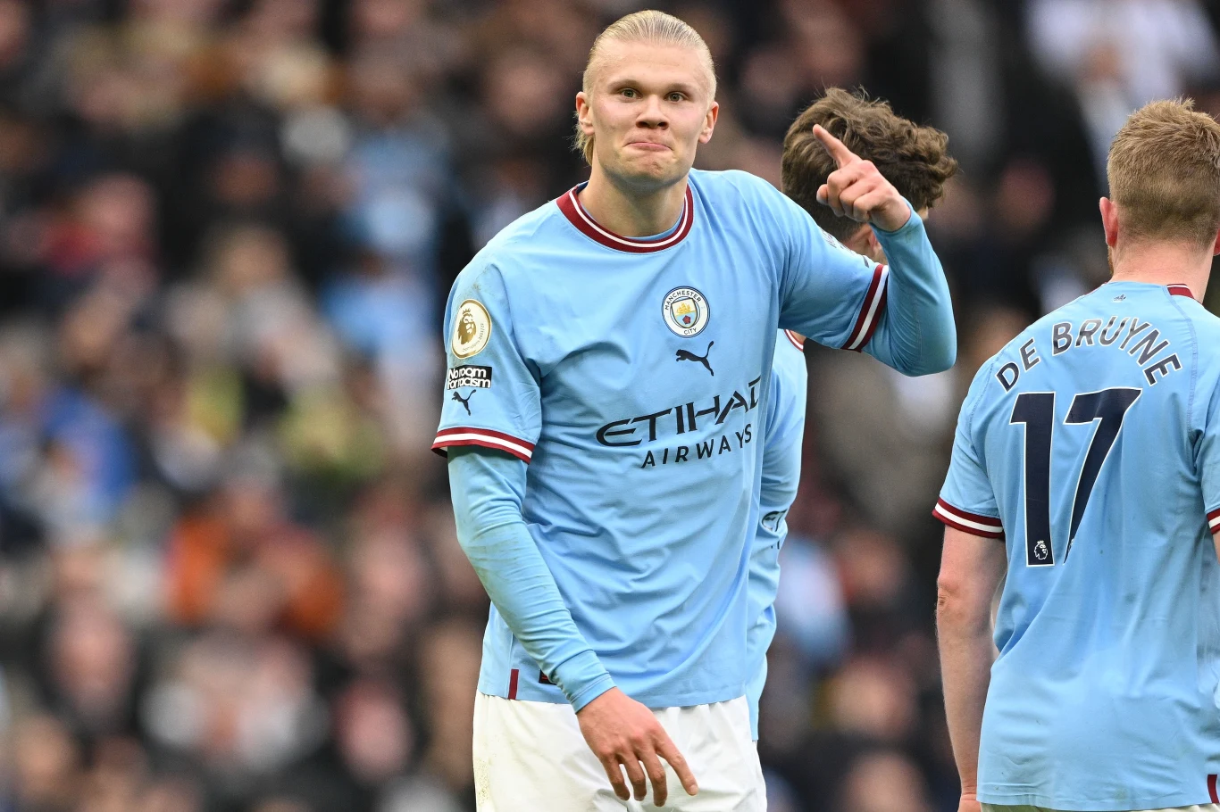 Erling Haaland - najlepszy strzelec Manchesteru City Erling Haaland - najlepszy strzelec Manchesteru City