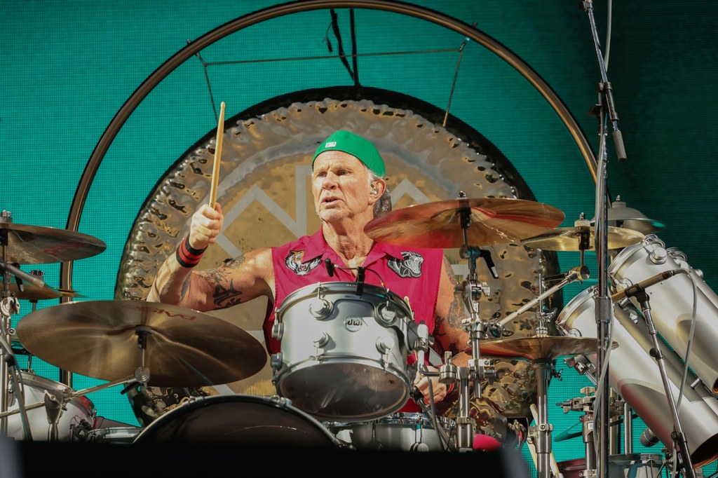 Chad Smith jest perkusistą Red Hot Chili Peppers