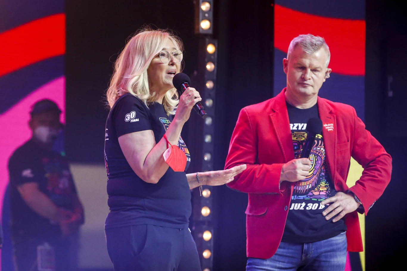 Agata Młynarska, finał WOŚP 2023 Agata Młynarska, finał WOŚP 2023