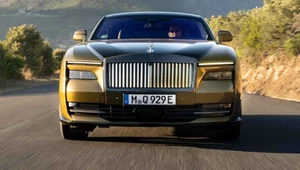 Rolls-Royce Spectre jest pierwszym elektrycznym modelem marki