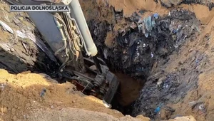 Dolny Śląsk. W kopalni piasku nielegalnie zakopano tony śmieci