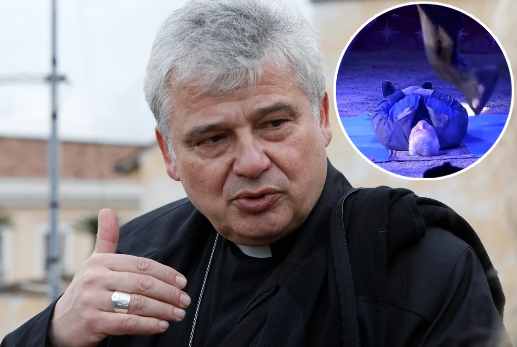 Kardynał Krajewski zaskoczył podczas cyrkowego show Kardynał Krajewski zaskoczył podczas cyrkowego show