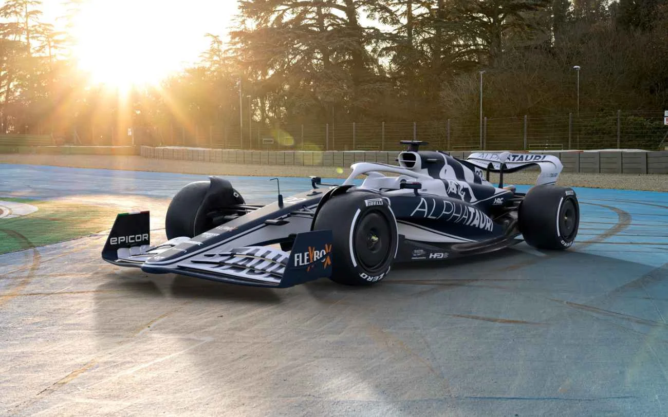 Bolid Scuderia AlphaTauri na sezon 2022