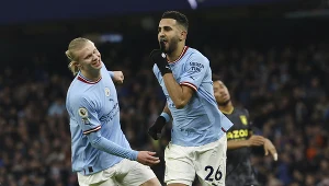 Erling Haaland i Riyad Mahrez