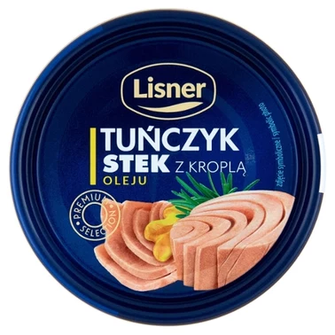 Lisner Tuńczyk stek z kroplą oleju 120 g - 1