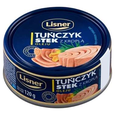 Lisner Tuńczyk stek z kroplą oleju 120 g - 0