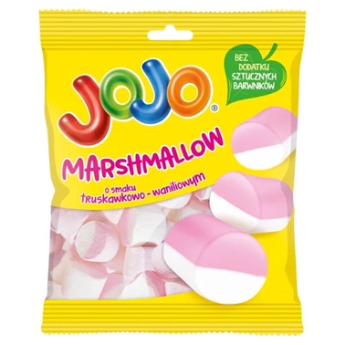 Jojo Marshmallow Pianki o smaku truskawkowo-waniliowym 86 g - 0
