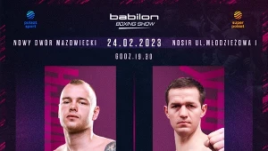 Łukasz Stanioch i Robert Talarek zmierzą się na gali Babilon Boxing Show w Nowym Dworze Mazowieckim