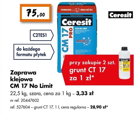 Zaprawa klejowa Ceresit