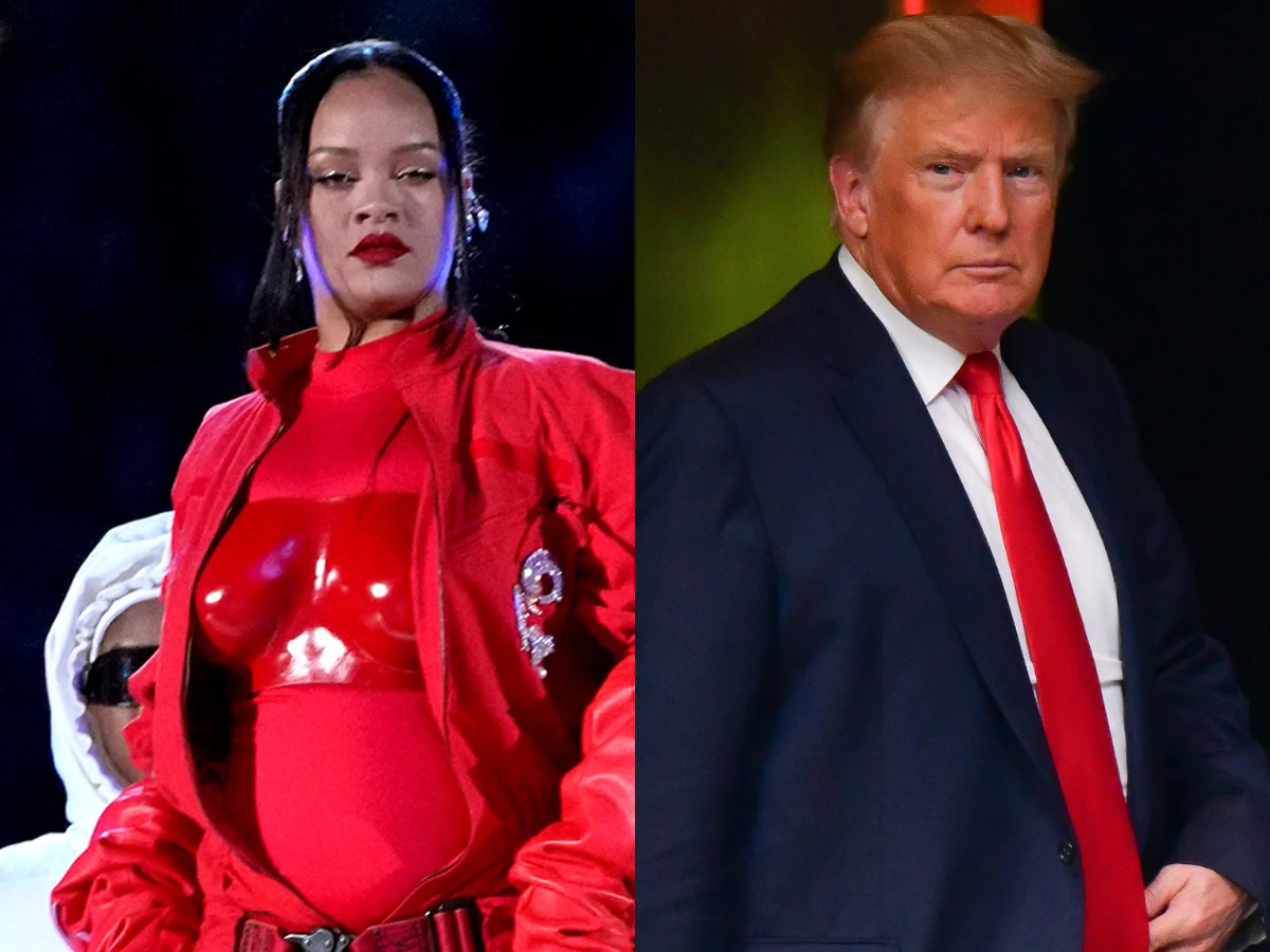 Rihanna i Donald Trump Rihanna i Donald Trump